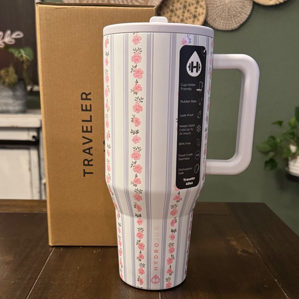 Hydrojug PRIMROSE Traveler (40oz)! New!